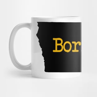 Iowa Born IA Mug